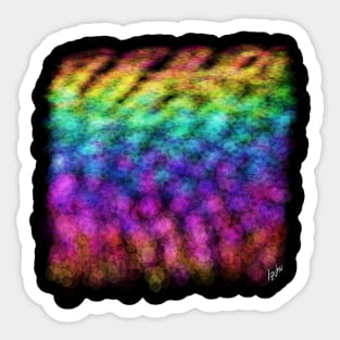 Rainbow Dots Sticker